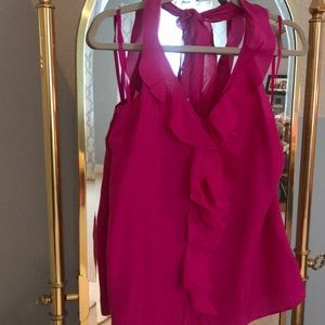 Banana Republic silk halter